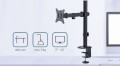 GEMBIRD BIURKOWE REGULOWANE RAMIĘ/UCHWYT NA MONITOR 17-32, VESA 100X100MM, DO 9 KG - 1769705
