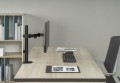 GEMBIRD BIURKOWE REGULOWANE RAMIĘ/UCHWYT NA MONITOR 17-32, VESA 100X100MM, DO 9 KG - 1769703