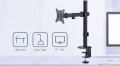 GEMBIRD BIURKOWE REGULOWANE RAMIĘ/UCHWYT NA MONITOR 17-32, VESA 100X100MM, DO 9 KG - 1735955