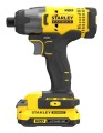 Stanley FATMAX SFMCF800C2K-QW wkrętak zasilany/zakrętark udarowy 2800 RPM Czarny, Żółty - 2482979