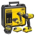 Stanley FATMAX SFMCF800C2K-QW wkrętak zasilany/zakrętark udarowy 2800 RPM Czarny, Żółty - 2482980