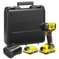 Stanley SFMCF810D2K-QW wkrętak zasilany/zakrętark udarowy 2800 RPM Czarny, Żółty - 2482991