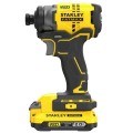 Stanley SFMCF810D2K-QW wkrętak zasilany/zakrętark udarowy 2800 RPM Czarny, Żółty - 2482990