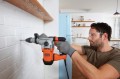 Black & Decker BEHS03K 900 RPM SDS Plus Czarny, Pomarańczowy - 2483072