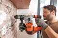 Black & Decker BEHS03K 900 RPM SDS Plus Czarny, Pomarańczowy - 2483075