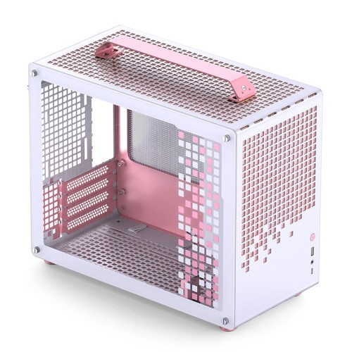 Obudowa JONSPLUS MATX Handle Case Z20 - biało-różowa - 2483466
