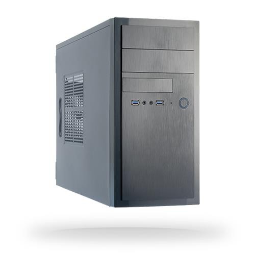 Chieftec HT-01B-350GPB zabezpieczenia & uchwyty komputerów Midi Tower Czarny 350 W - 2483471