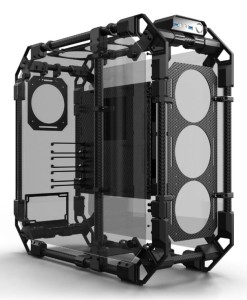 Obudowa Alphacool Apex Skeleton Full Tower Czarny, Węgiel