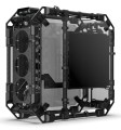 Alphacool Apex Pro Skeleton Full Tower Czarny, Węgiel - 2356470
