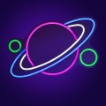 Neon LED Activejet AJE-NEON PLANET - 2161126