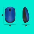 Mysz Logitech 910-004640 (optyczna; 1000 DPI; kolor niebieski - 1066967