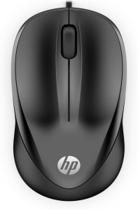 Mysz HP 1000 Wired Optical Mouse with 3 Buttons and 1000 DPI przewodowa czarna 4QM14AA