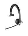 Logitech H820e Zestaw słuchawkowy Bezprzewodowy Opaska na głowę Biuro/centrum telefoniczne Podstawka do ładowania Czarny - 1151732