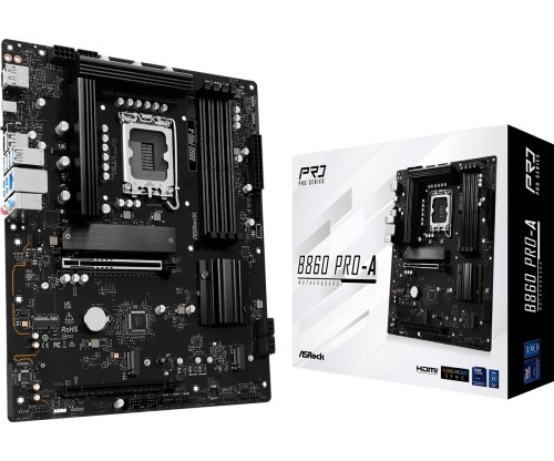 Asrock B860 Pro-A Intel B860 LGA 1851 (Socket V1) ATX - 2474098