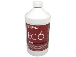 XSPC EC6 Płyn chłodzący, 1 litr - nieprzezroczysty czerwony