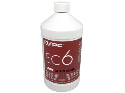 XSPC EC6 Płyn chłodzący, 1 litr - nieprzezroczysty czerwony - 2479386