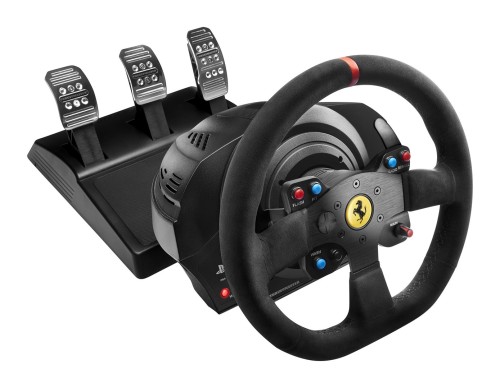 Thrustmaster T300 Ferrari Integral Racing Wheel Alcantara Edition Czarny Kierownica + pedały Analogowa/Cyfrowa PC, PlayStation 4, Playstation 3 - 2481553