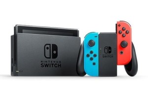 Nintendo Switch przenośna konsola do gier 15,8 cm (6.2") 32 GB Ekran dotykowy Wi-Fi Niebieski, Szary, Czerwony