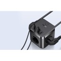 Listwa zasilająca Baseus PowerCombo 3AC+2U+2C 30W EU (1,5m; czarny) - 2481939