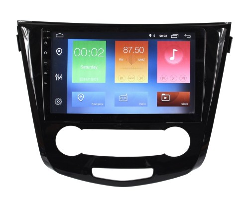 Radio nawigacja GPS Nissan Qashqai 2, X-Trail 2014+ Android klimatyzacja manualna - 2482044
