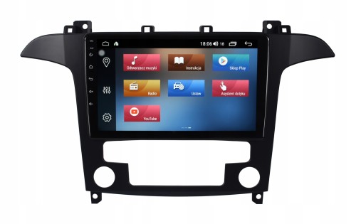 Radio nawigacja GPS Ford S-Max 2006-2015 Android - 2482053