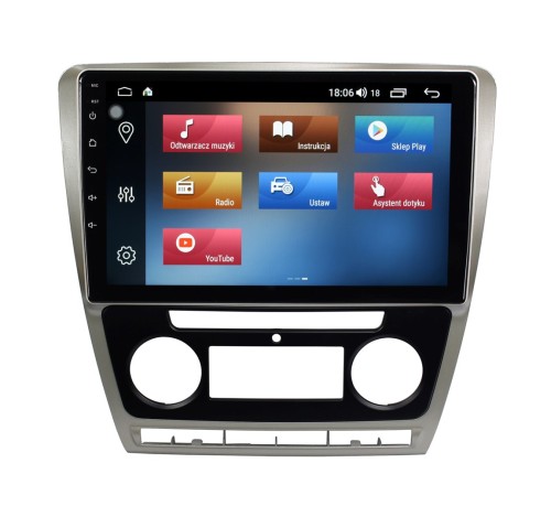 Radio nawigacja GPS Skoda Octavia II 2004-2013 Android - 2482075
