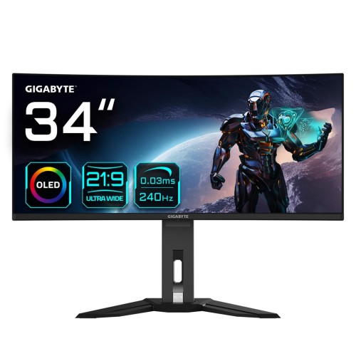MONITOR GIGABYTE OLED 34" MO34WQC2 240Hz - 2482458