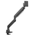 Uchwyt do monitora Maclean MC-968, podwójne ramię, ze sprężyną gazową, 17"-57", 27 kg - 2482608