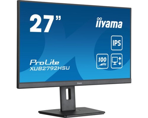 Monitor iiyama XUB2792HSU-B6 27IN FHD IPS BUSI/1920X1080 100HZ 0.4MS 250CD - 2482626