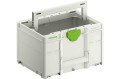 Festool SYS3 TB M 237 Przybornik Zielony, Biały - 2483249