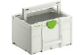 Festool SYS3 TB M 237 Przybornik Zielony, Biały - 2483241