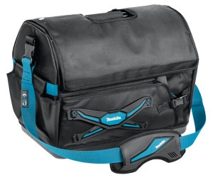 Makita Werkzeugkoffer E-05446 Czarny, Niebieski Plastik, Poliester, Stal