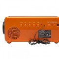 Radiobudzik retro Denver CR-425 pomarańczowy - 2156456