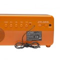 Radiobudzik retro Denver CR-425 pomarańczowy - 2156455