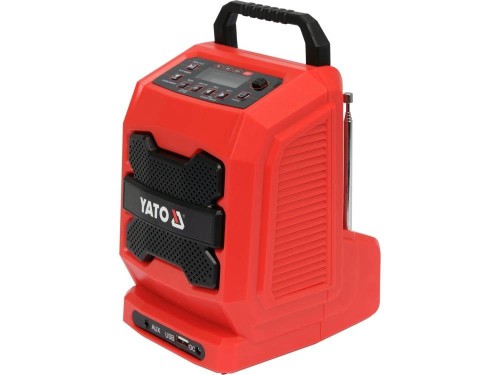 Yato Radio Budowlane Akumulatorowo Sieciowe Bluetooth USB FM/AM 18V/230V - 2433548
