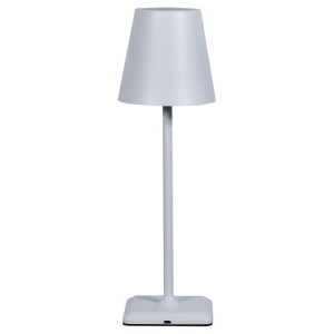 TECHLY BEZPRZEWODOWA LAMPKA LED STOŁOWA DOTYKOWA BIAŁA