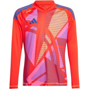 Koszulka bramkarska dla dzieci adidas Tiro 24 Competition Long Sleeve czerwona IN0431 128cm