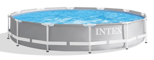 Intex 26710EH basen zewnętrzny naziemny Basen ramowy W kształcie okręgu 6503 l Szary - 1927429