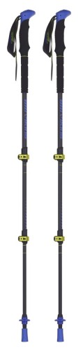 Kije Viking Carbo Lite Trekking czarno/limonkowe - 2484918