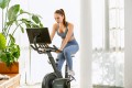 Rower stacjonarny, magnetyczny OVICX Q200X z ekranem dotykowym 15,6" TFT, WIFI bluetooth&app (WYPRZEDAŻ) - 2465040