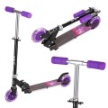 Hulajnoga NILS EXTREME HD025 LED fioletowa - 2485067