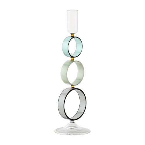 RITUALI DOMESTICI CERCHIANDO Świecznik 8 x 28 cm - 2485086