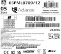 Telewizor Philips 65PML8709/12 Mini LED 65'' 4K Ultra HD Google TV Dolby Atmos DVB-T2 Czarny - 2486703