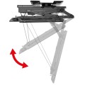MACLEAN UCHWYT DO TV ELEKTRYCZNY SUFITOWY, OBSŁUGA TUYA, MAX VESA 600X400, OBRÓT 90ST. PILOT, 32"-75", 35KG MC-490 - 2487035