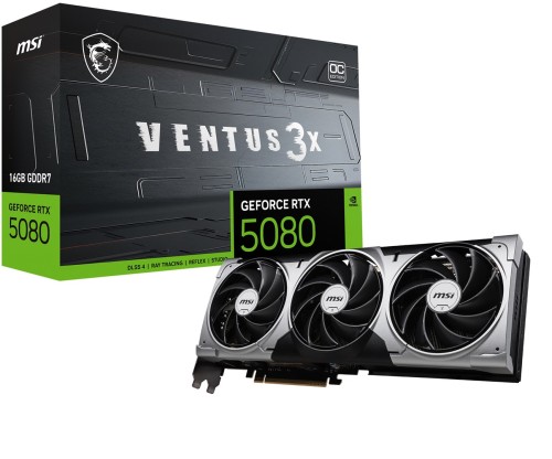 Karta graf. MSI RTX 5080 16G VENTUS 3X OC - 2487392