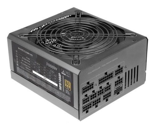 TACENS MARS MPB1000P 1000W DC-DC, ATX 3.1, PCIe 5.1, 80PLUS GOLD - zasilacz/PSU - 2441273