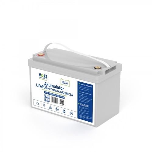 AKUMULATOR VOLT POLSKA LITOWO-ŻELAZOWO-FOSFORANOWY LiFePO4 12V 100Ah 150A - 2450910