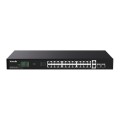 Switch niezarządzalny Tenda TEG1128P-24-410W 26x1GbE 2xSFP PoE - 2272669
