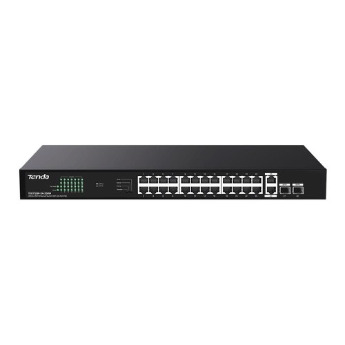 Switch niezarządzalny Tenda TEG1128P-24-250W 26x1GbE 2xSFP PoE - 2272661