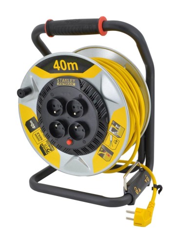 STANLEY-PRZEDŁUŻACZ BĘBNOWY   40m  3x1,5mm 16A IP20 - 2405496